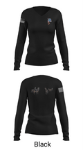 CNSG WEST PAC 72137454 Women's Long Sleeve V-neck Shirt - 35