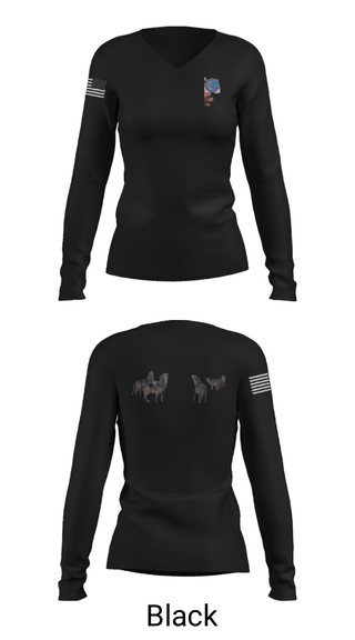 Women's Long Sleeve Vneck Shirt, CNSG WEST PAC, , Teamtime, Team time, sublimation, custom sports apparel, team uniforms, spirit wear, spiritwear, sports uniforms, custom shirts, team store, custom team store, fundraiser sports, apparel fundraiser