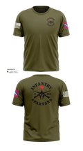 Alpha Company 1-138th Infantry Regiment 86891833 Old School Cotton Feel Shirt - 201