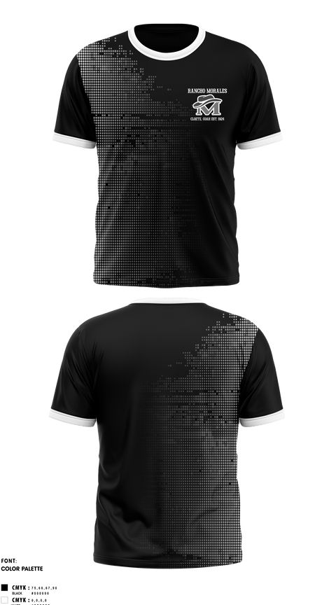 Short Sleeve Performance Shirt, Rancho Morales, , Teamtime, Team time, sublimation, custom sports apparel, team uniforms, spirit wear, spiritwear, sports uniforms, custom shirts, team store, custom team store, fundraiser sports, apparel fundraiser