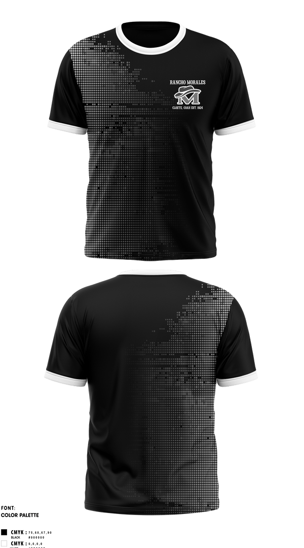 Short Sleeve Performance Shirt, Rancho Morales, , Teamtime, Team time, sublimation, custom sports apparel, team uniforms, spirit wear, spiritwear, sports uniforms, custom shirts, team store, custom team store, fundraiser sports, apparel fundraiser
