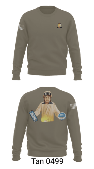 Crew Neck Sweatshirt, 1st DSB, Marines, Teamtime, Team time, sublimation, custom sports apparel, team uniforms, spirit wear, spiritwear, sports uniforms, custom shirts, team store, custom team store, fundraiser sports, apparel fundraiser