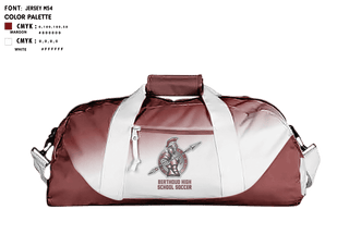 Duffle Bag, Berthoud High School Soccer, Men's Soccer, Teamtime, Team time, sublimation, custom sports apparel, team uniforms, spirit wear, spiritwear, sports uniforms, custom shirts, team store, custom team store, fundraiser sports, apparel fundraiser
