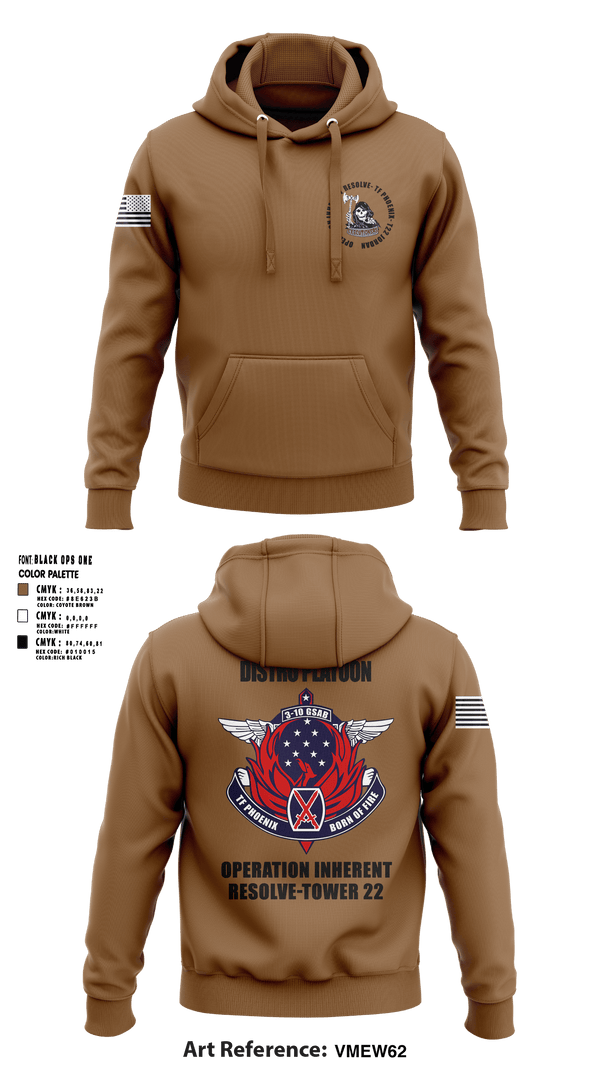 Hoodie, Eco 3-10 GSAB, Army, Teamtime, Team time, sublimation, custom sports apparel, team uniforms, spirit wear, spiritwear, sports uniforms, custom shirts, team store, custom team store, fundraiser sports, apparel fundraiser