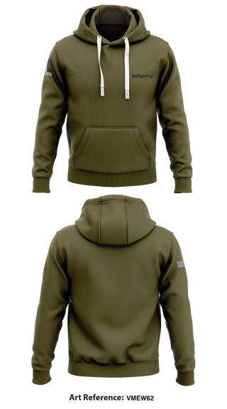 Hoodie, Infantry, , Teamtime, Team time, sublimation, custom sports apparel, team uniforms, spirit wear, spiritwear, sports uniforms, custom shirts, team store, custom team store, fundraiser sports, apparel fundraiser
