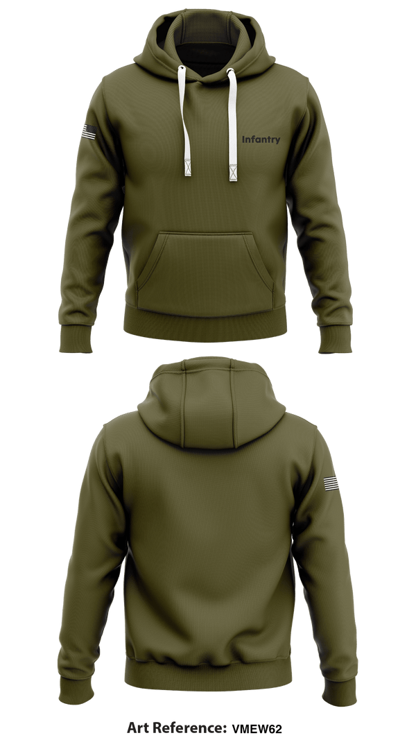 Hoodie, Infantry, , Teamtime, Team time, sublimation, custom sports apparel, team uniforms, spirit wear, spiritwear, sports uniforms, custom shirts, team store, custom team store, fundraiser sports, apparel fundraiser