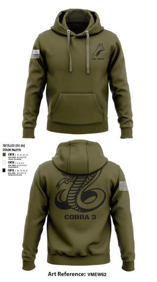 Hoodie, Fox troop, Army, Teamtime, Team time, sublimation, custom sports apparel, team uniforms, spirit wear, spiritwear, sports uniforms, custom shirts, team store, custom team store, fundraiser sports, apparel fundraiser