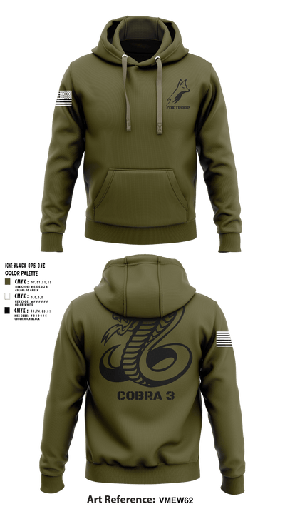 Fox troop 31876072 Hoodie - 1