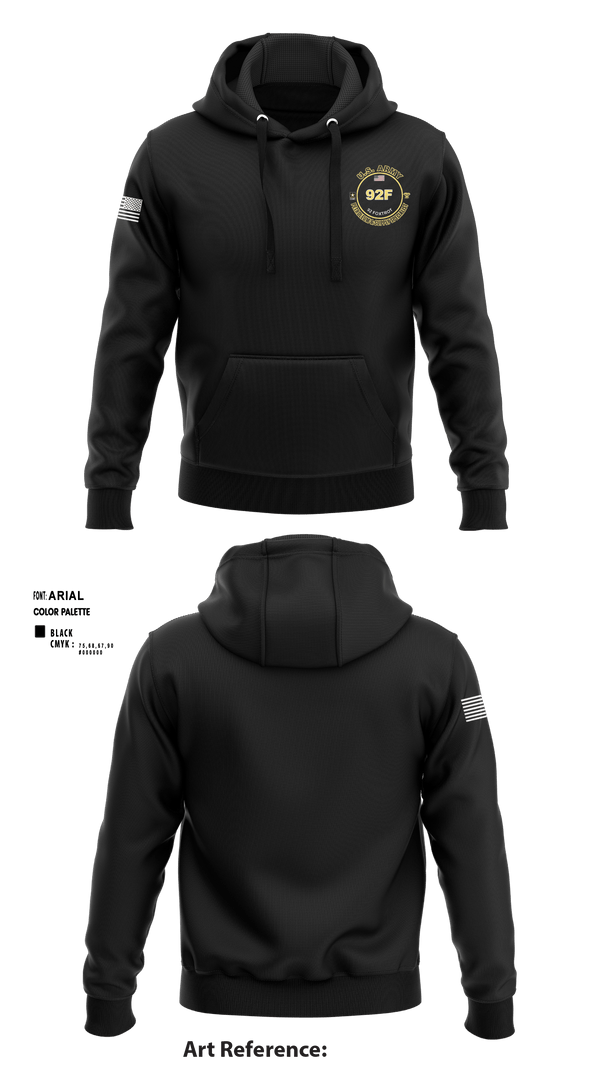 Hoodie, 1-7 ADA D BATTERY, Army, Teamtime, Team time, sublimation, custom sports apparel, team uniforms, spirit wear, spiritwear, sports uniforms, custom shirts, team store, custom team store, fundraiser sports, apparel fundraiser