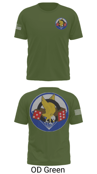 Old School Cotton Feel Shirt, 506th PIR, Army, Teamtime, Team time, sublimation, custom sports apparel, team uniforms, spirit wear, spiritwear, sports uniforms, custom shirts, team store, custom team store, fundraiser sports, apparel fundraiser