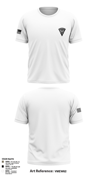 Short Sleeve Performance Shirt, New Mexico State Police D8, Police, Teamtime, Team time, sublimation, custom sports apparel, team uniforms, spirit wear, spiritwear, sports uniforms, custom shirts, team store, custom team store, fundraiser sports, apparel fundraiser