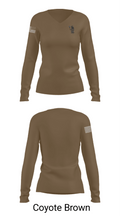 CRT 1 84926666 Women's Long Sleeve V-neck Shirt - 17