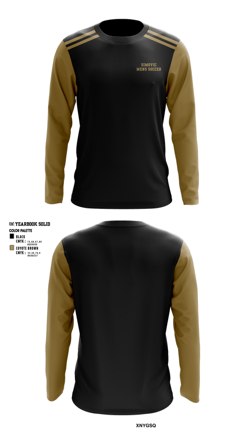 Long Sleeve Performance Shirt, Simovic, Men's Soccer, Teamtime, Team time, sublimation, custom sports apparel, team uniforms, spirit wear, spiritwear, sports uniforms, custom shirts, team store, custom team store, fundraiser sports, apparel fundraiser
