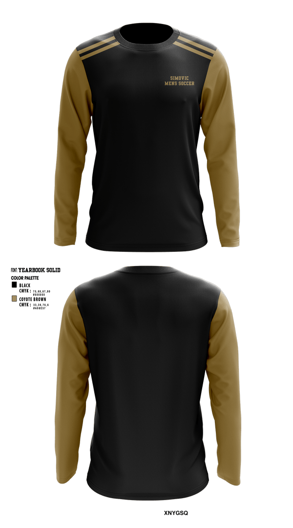 Long Sleeve Performance Shirt, Simovic, Men's Soccer, Teamtime, Team time, sublimation, custom sports apparel, team uniforms, spirit wear, spiritwear, sports uniforms, custom shirts, team store, custom team store, fundraiser sports, apparel fundraiser