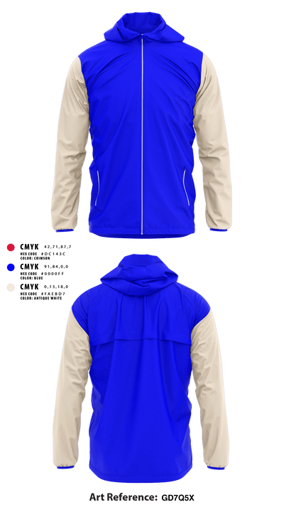 Clinton Cardinals 48625086 Windbreaker - 2