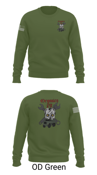 Crew Neck Sweatshirt, Organics plt, Marines, Teamtime, Team time, sublimation, custom sports apparel, team uniforms, spirit wear, spiritwear, sports uniforms, custom shirts, team store, custom team store, fundraiser sports, apparel fundraiser