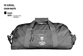 Duffle Bag, 1-181 INF Goon Squad, , Teamtime, Team time, sublimation, custom sports apparel, team uniforms, spirit wear, spiritwear, sports uniforms, custom shirts, team store, custom team store, fundraiser sports, apparel fundraiser