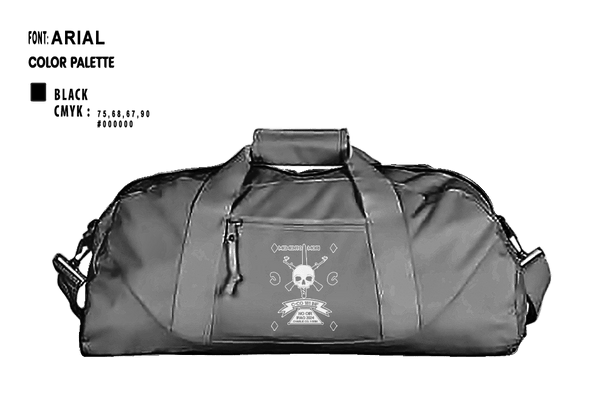 Duffle Bag, 1-181 INF Goon Squad, , Teamtime, Team time, sublimation, custom sports apparel, team uniforms, spirit wear, spiritwear, sports uniforms, custom shirts, team store, custom team store, fundraiser sports, apparel fundraiser