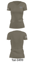 HCS 935th Aviation support battalion 94548122 Women's Short Sleeve V-neck Shirt - 68