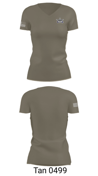 Women's Short Sleeve Vneck Shirt, HCS 935th Aviation support battalion, , Teamtime, Team time, sublimation, custom sports apparel, team uniforms, spirit wear, spiritwear, sports uniforms, custom shirts, team store, custom team store, fundraiser sports, apparel fundraiser