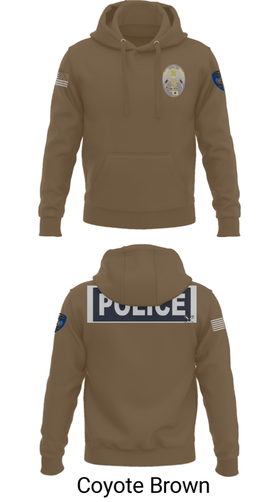 Miami Police Department 88232990 Hoodie - 17