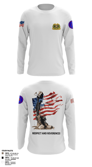 Long Sleeve Performance Shirt, 962D QUARTERMASTER COMPANY (MORTUARY AFFAIRS), Army, Teamtime, Team time, sublimation, custom sports apparel, team uniforms, spirit wear, spiritwear, sports uniforms, custom shirts, team store, custom team store, fundraiser sports, apparel fundraiser