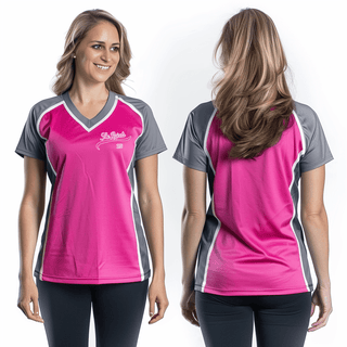Women's Short Sleeve Vneck Shirt, The rejects, Softball, Teamtime, Team time, sublimation, custom sports apparel, team uniforms, spirit wear, spiritwear, sports uniforms, custom shirts, team store, custom team store, fundraiser sports, apparel fundraiser