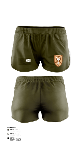Women's Shorts, 1st Platoon, 423 TC1st Platoon, 423 TC, , Teamtime, Team time, sublimation, custom sports apparel, team uniforms, spirit wear, spiritwear, sports uniforms, custom shirts, team store, custom team store, fundraiser sports, apparel fundraiser