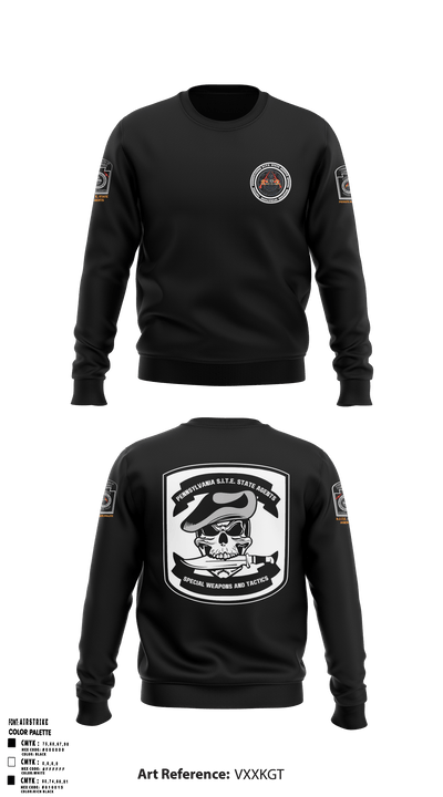 PA S.I.T.E. STATE AGENTS PRIVATE POLICE 4801365 Crew Neck Sweatshirt - 1