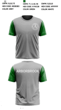 Arborbrook Christian Academy Falcons 15846524 Short Sleeve Performance Shirt - 2