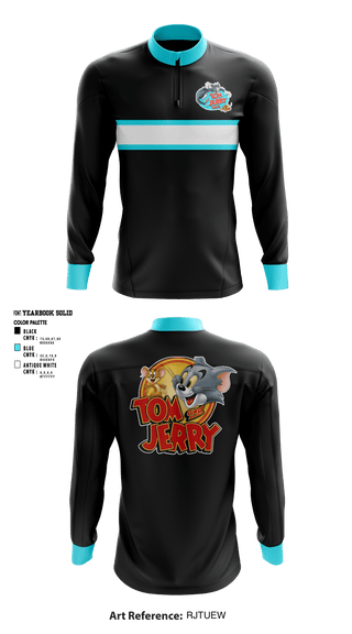 Quarter Zip Jacket, Tom & jerry elite, Men's Basketball, Teamtime, Team time, sublimation, custom sports apparel, team uniforms, spirit wear, spiritwear, sports uniforms, custom shirts, team store, custom team store, fundraiser sports, apparel fundraiser