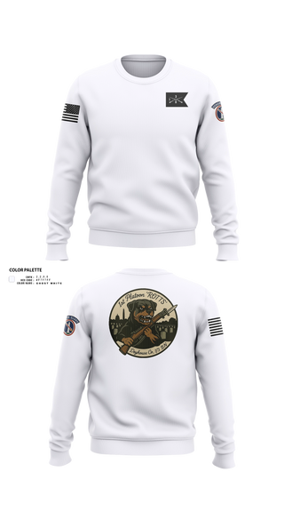Crew Neck Sweatshirt, Doghouse 1st Platoon Rottweilers, , Teamtime, Team time, sublimation, custom sports apparel, team uniforms, spirit wear, spiritwear, sports uniforms, custom shirts, team store, custom team store, fundraiser sports, apparel fundraiser