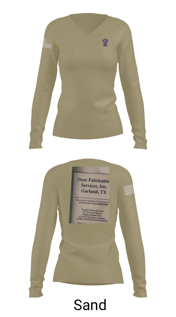 Women's Long Sleeve Vneck Shirt, 526th TFS, , Teamtime, Team time, sublimation, custom sports apparel, team uniforms, spirit wear, spiritwear, sports uniforms, custom shirts, team store, custom team store, fundraiser sports, apparel fundraiser