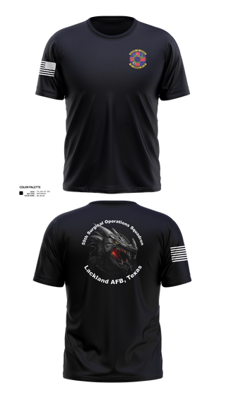 Old School Cotton Feel Shirt, 59th Surgical Operations Squadron, Air Force, Teamtime, Team time, sublimation, custom sports apparel, team uniforms, spirit wear, spiritwear, sports uniforms, custom shirts, team store, custom team store, fundraiser sports, apparel fundraiser