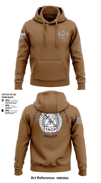 18th Air Support Operations Group 80875786 Hoodie - 1