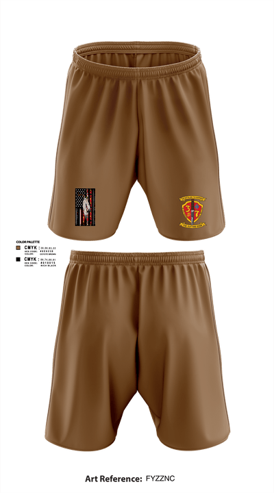 3/7 India Co. Wpns Plt 50459074 Athletic Shorts With Pockets - 106