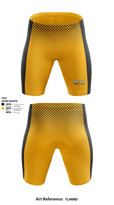 Trojans 80662240 Men's Compression Shorts - 1