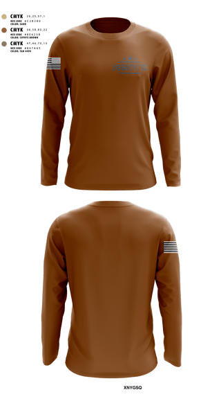 Long Sleeve Performance Shirt, 2668th TC, National Guard, Teamtime, Team time, sublimation, custom sports apparel, team uniforms, spirit wear, spiritwear, sports uniforms, custom shirts, team store, custom team store, fundraiser sports, apparel fundraiser