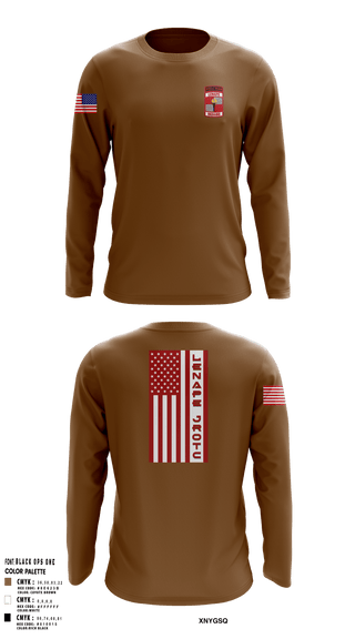Long Sleeve Performance Shirt, Lenape High School Army JROTC, , Teamtime, Team time, sublimation, custom sports apparel, team uniforms, spirit wear, spiritwear, sports uniforms, custom shirts, team store, custom team store, fundraiser sports, apparel fundraiser