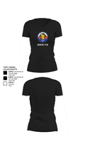 506th PIR 79913322 Women's Short Sleeve V-neck Shirt - 24