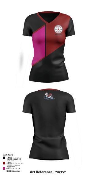 Women's Short Sleeve Vneck Shirt, Profile Bros, , Teamtime, Team time, sublimation, custom sports apparel, team uniforms, spirit wear, spiritwear, sports uniforms, custom shirts, team store, custom team store, fundraiser sports, apparel fundraiser