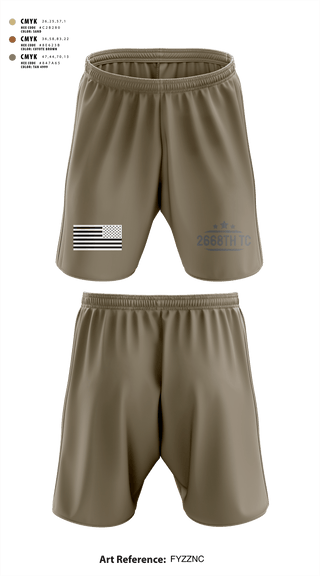 Athletic Shorts With Pockets, 2668th TC, National Guard, Teamtime, Team time, sublimation, custom sports apparel, team uniforms, spirit wear, spiritwear, sports uniforms, custom shirts, team store, custom team store, fundraiser sports, apparel fundraiser