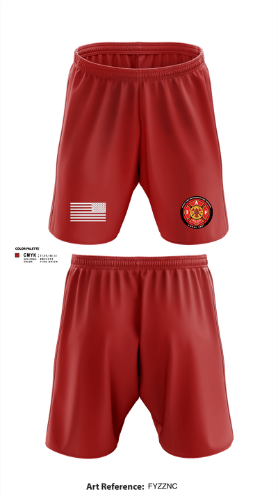Rocky Ford Professional Firefighters Local 5497 65763835 Athletic Shorts With Pockets - 101
