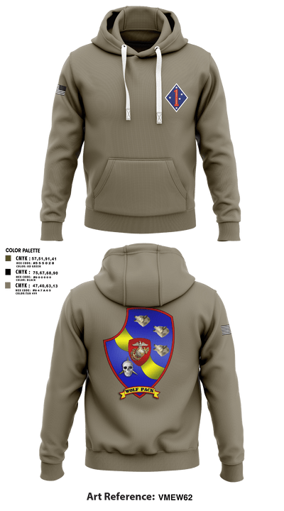 3rd LAR 1st MARDIV 13468961 Hoodie - 2