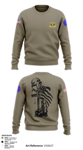 962D QUARTERMASTER COMPANY (MORTUARY AFFAIRS) 48662806 Crew Neck Sweatshirt - 1
