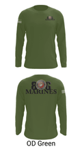 806 Marines 13874790 Long Sleeve Performance Shirt - 46