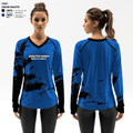 south high 68895450 Women's Long Sleeve V-neck Shirt - 2