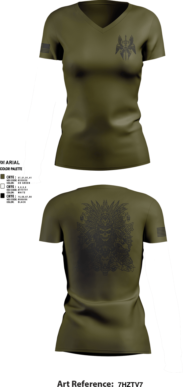 Women's Short Sleeve Vneck Shirt, Wardogs, Army, Teamtime, Team time, sublimation, custom sports apparel, team uniforms, spirit wear, spiritwear, sports uniforms, custom shirts, team store, custom team store, fundraiser sports, apparel fundraiser