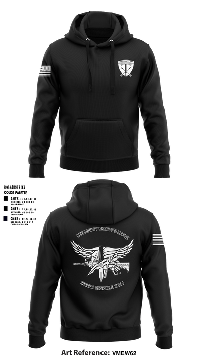 LCSO Special Response Team 95977830 Hoodie - 3