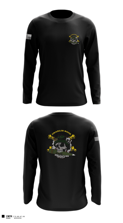 Charlie rock 6048997 Long Sleeve Performance Shirt - 2